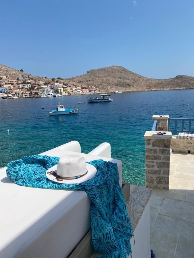 Halki Sea Breeze - A Waterfront Villa Экстерьер фото