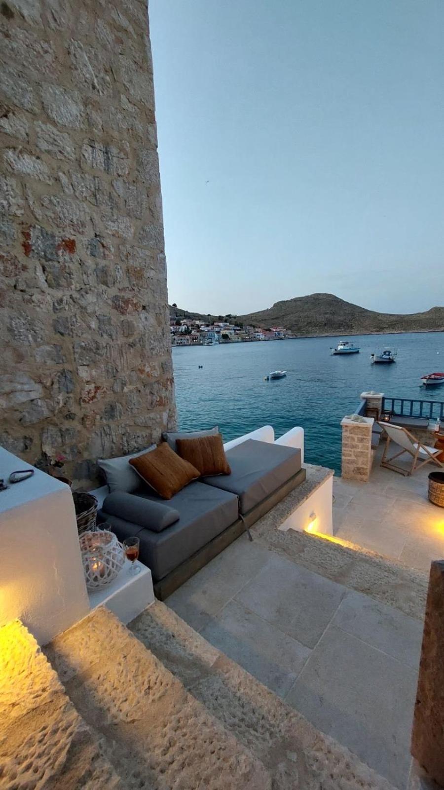 Halki Sea Breeze - A Waterfront Villa Экстерьер фото